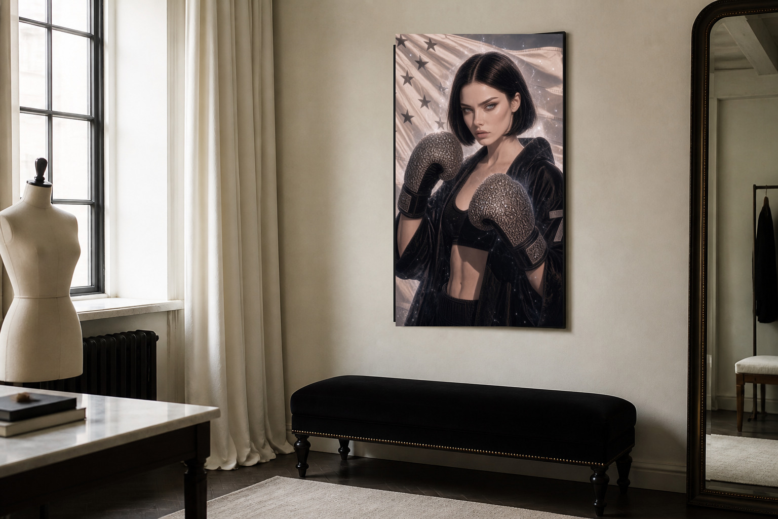 Cestus in room